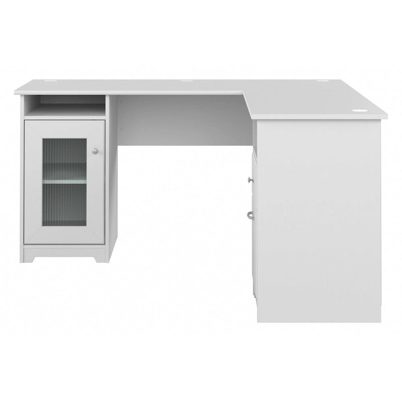 60W L Shaped Computer Desk with Storage