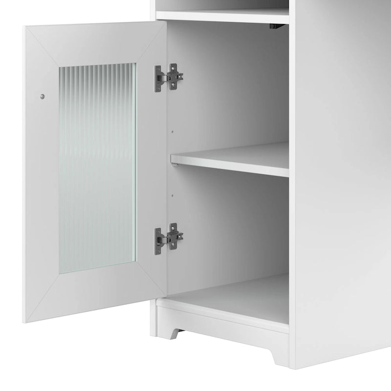 60W L-förmiger Computertisch mit Stauraum