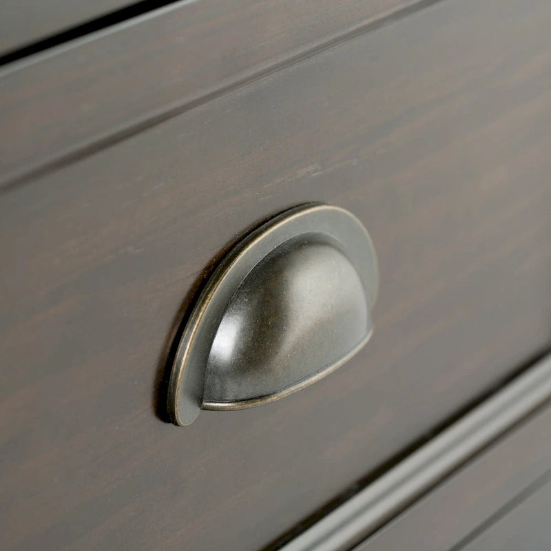 42-Inch Solid Wood Transitional Entryway Storage Bench with Drawers