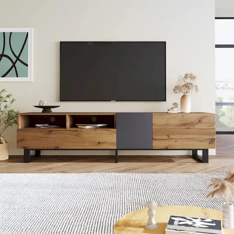 Modern TV Stand for TVs Up to 80 Inches