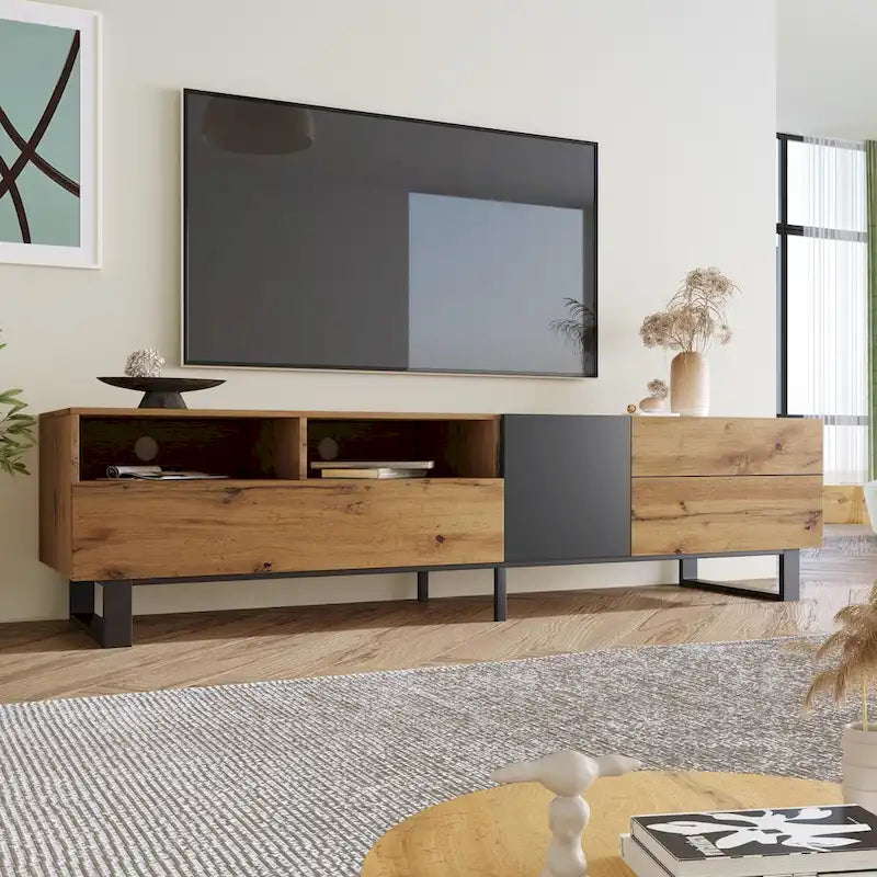 Modern TV Stand for TVs Up to 80 Inches