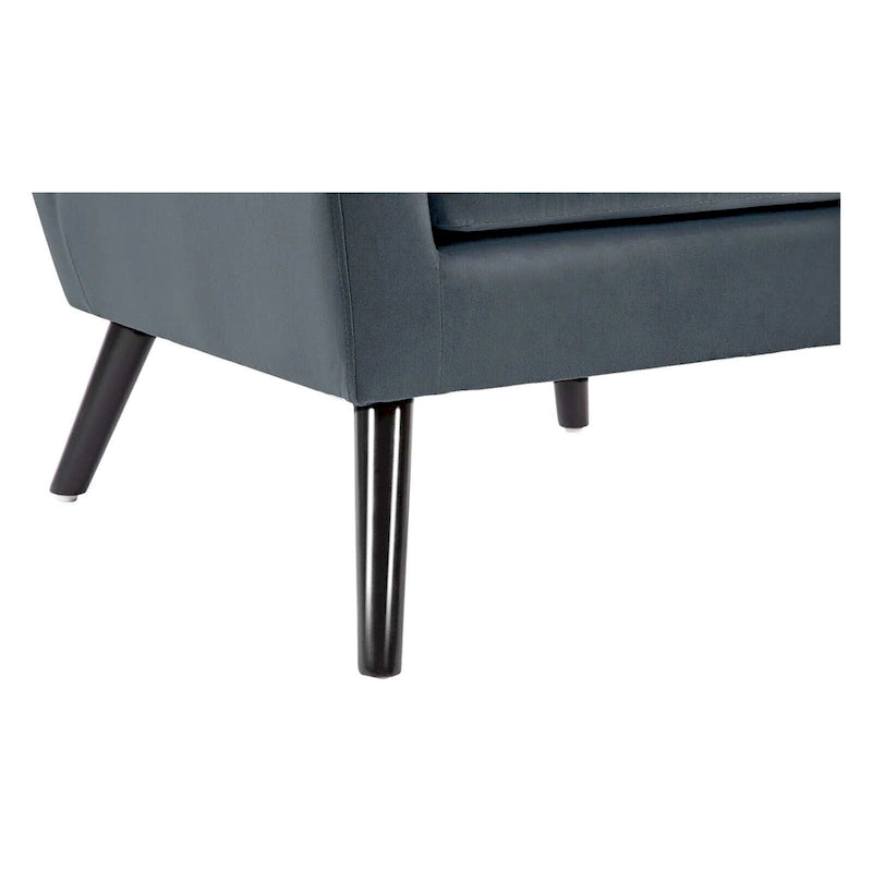 Velvet Tufted Accent Armchair