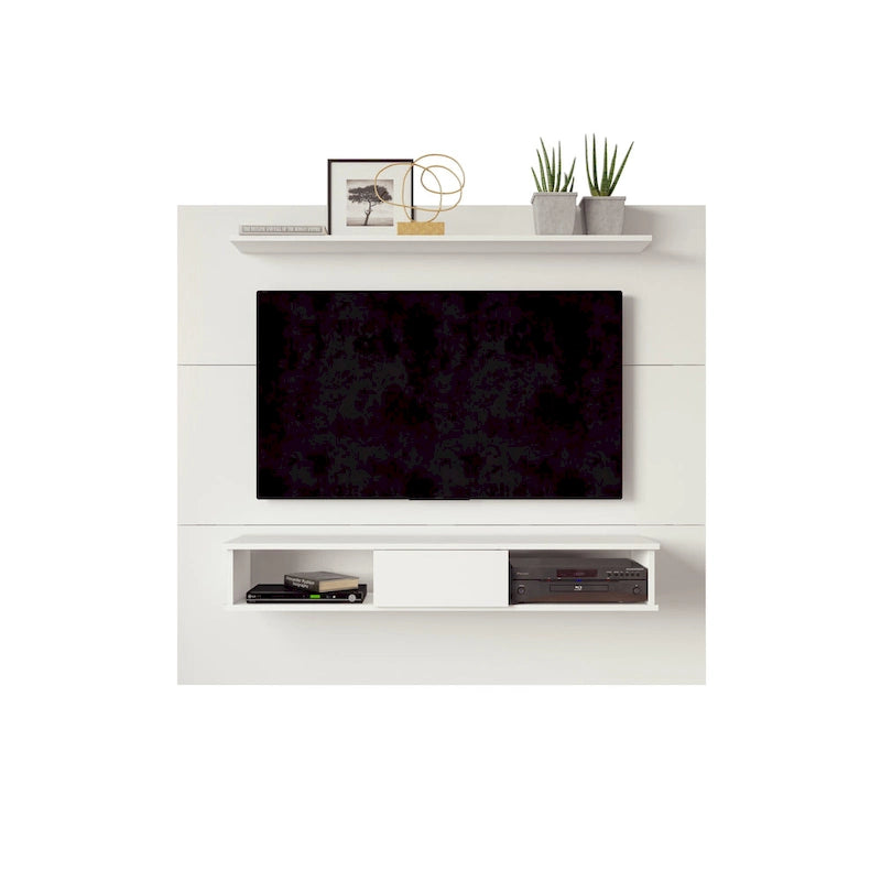 Mid-Century 2-Shelf Engineered Wood TV Stand for TVs up to 70 Inches