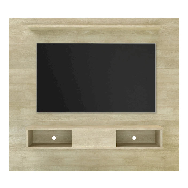 Mid-Century 2-Shelf Engineered Wood TV Stand for TVs up to 70 Inches