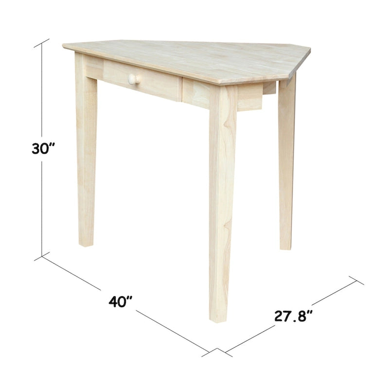 Corner Computer Desk with Drawer