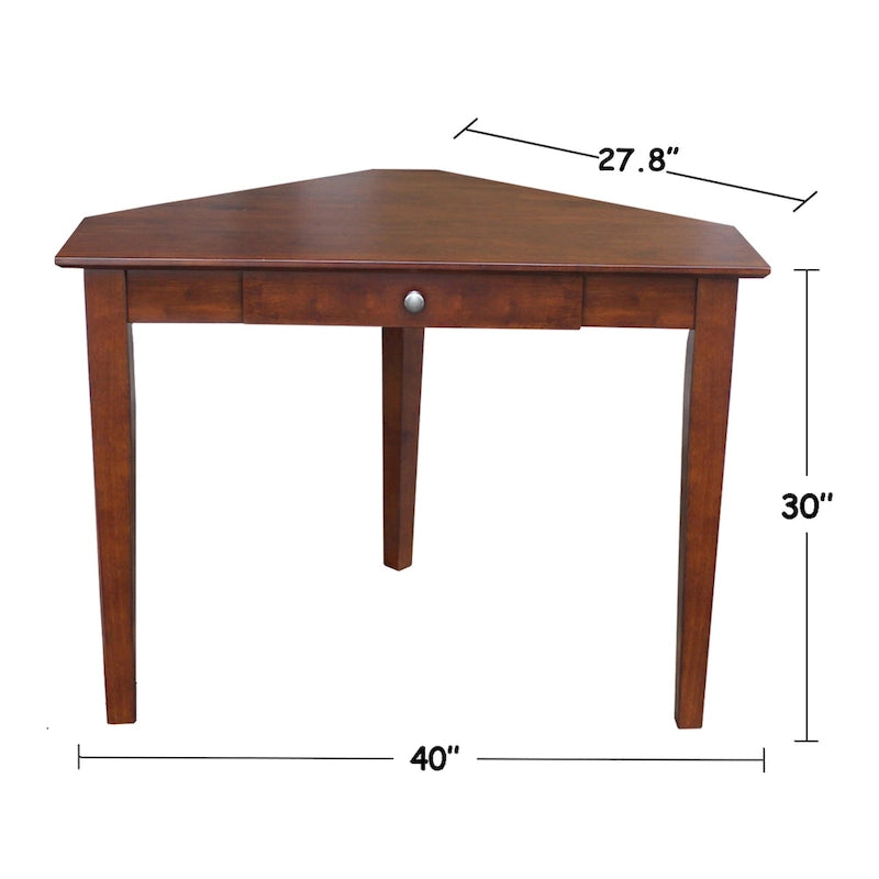Corner Computer Desk with Drawer
