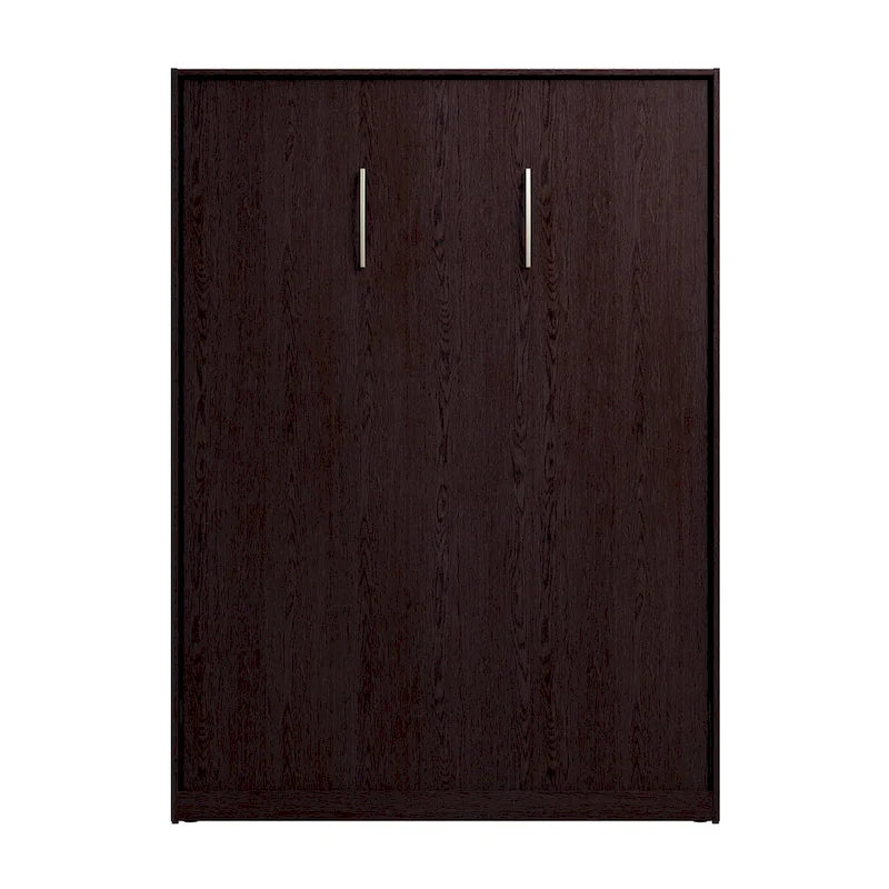 Space-Saving Full Murphy Bed with Cabinet