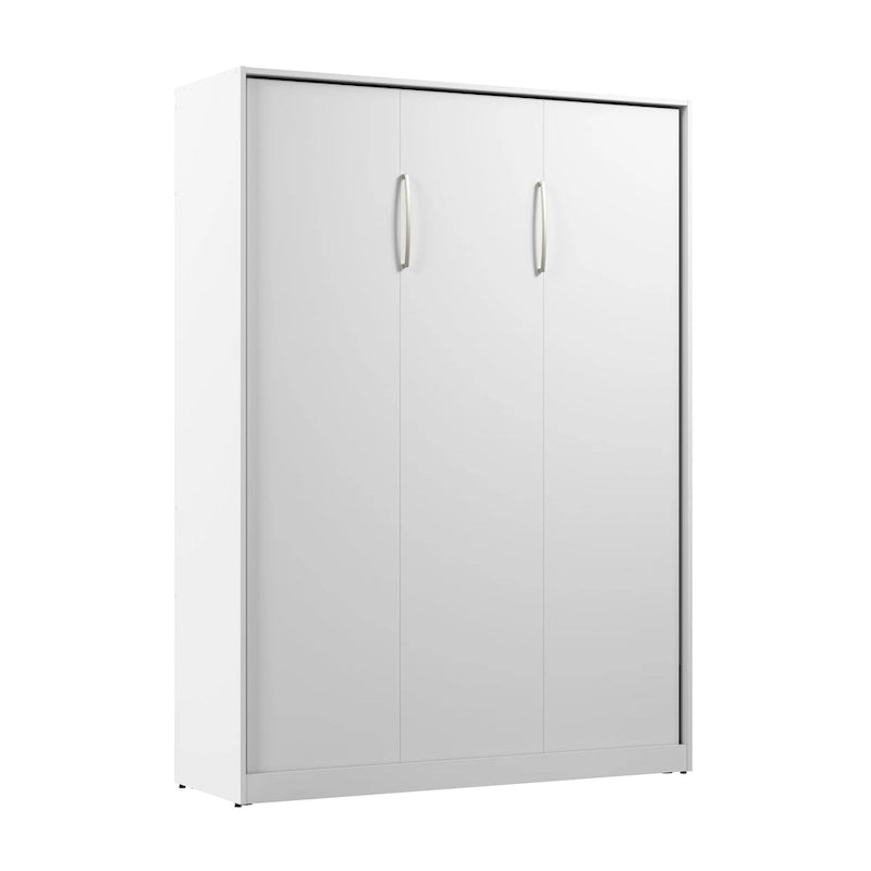 Space-Saving Full Murphy Bed with Cabinet