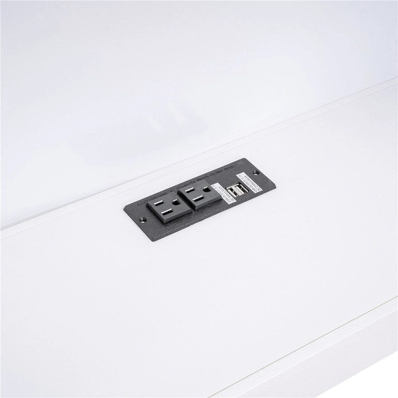 Twin Daybed with Trundle, Storage Cabinets and USB Charging Ports