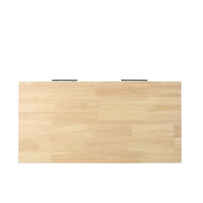 Modern White Wood Kitchen Cart with Wheels Drawers and Shelves