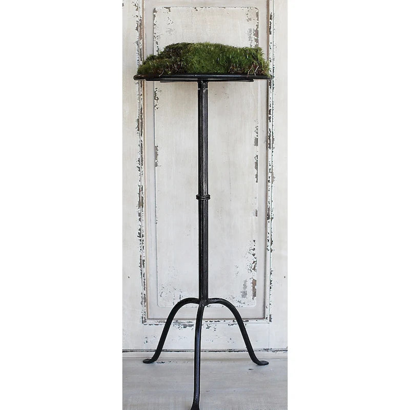 Round Metal Martini Side Table