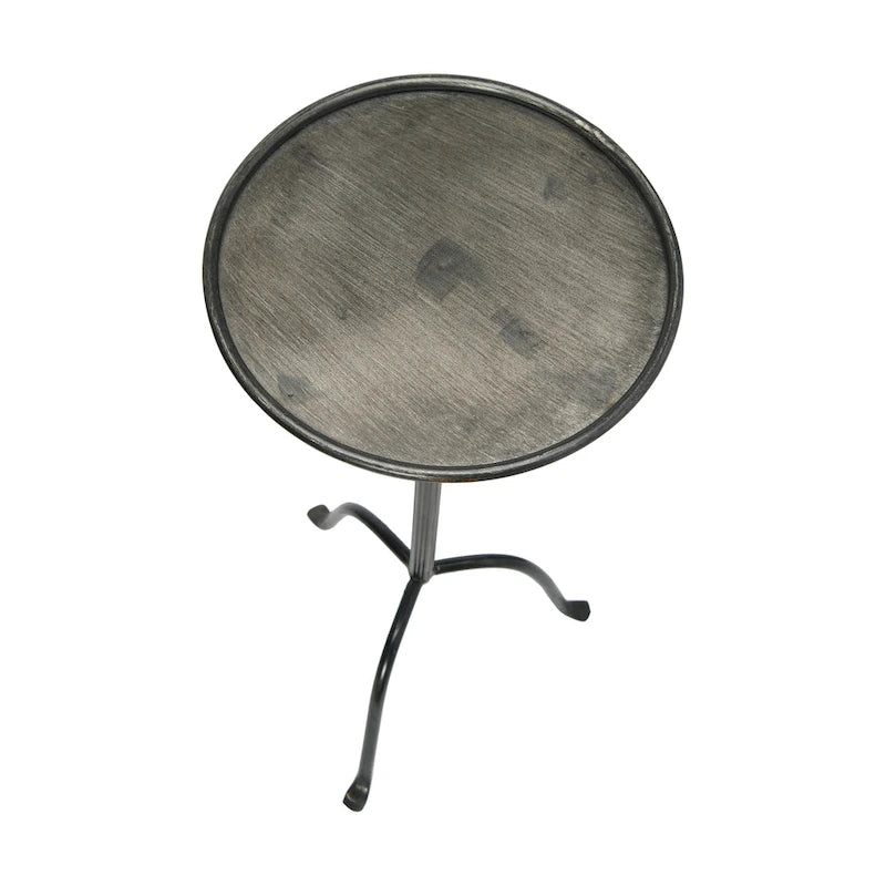 Runder Martini-Beistelltisch aus Metall