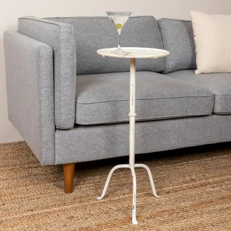 Runder Martini-Beistelltisch aus Metall