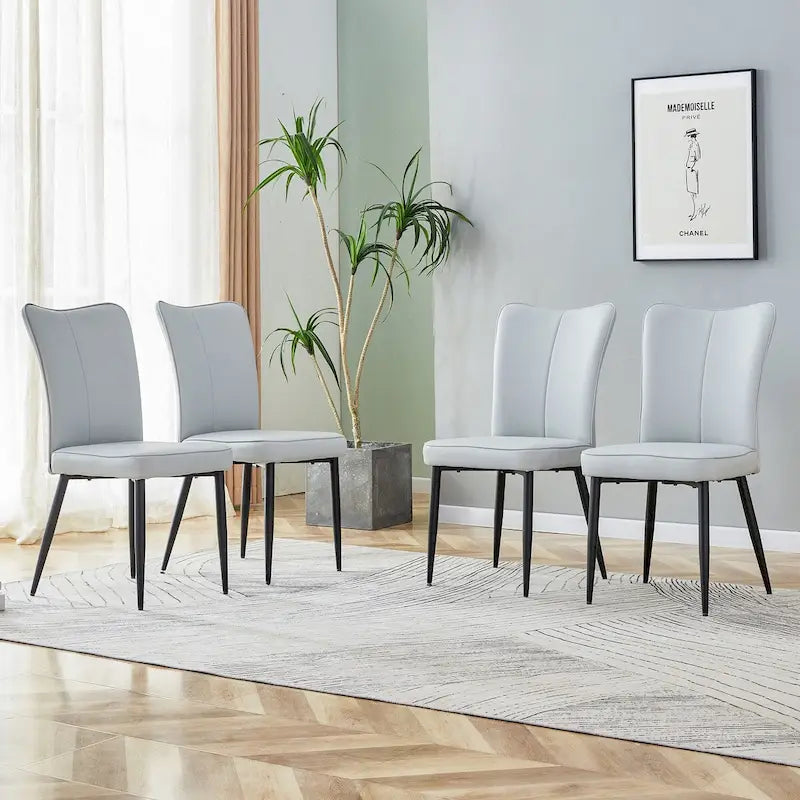 Modern PU Leather Dining Chair