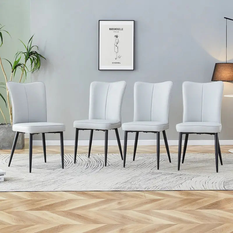 Modern PU Leather Dining Chair