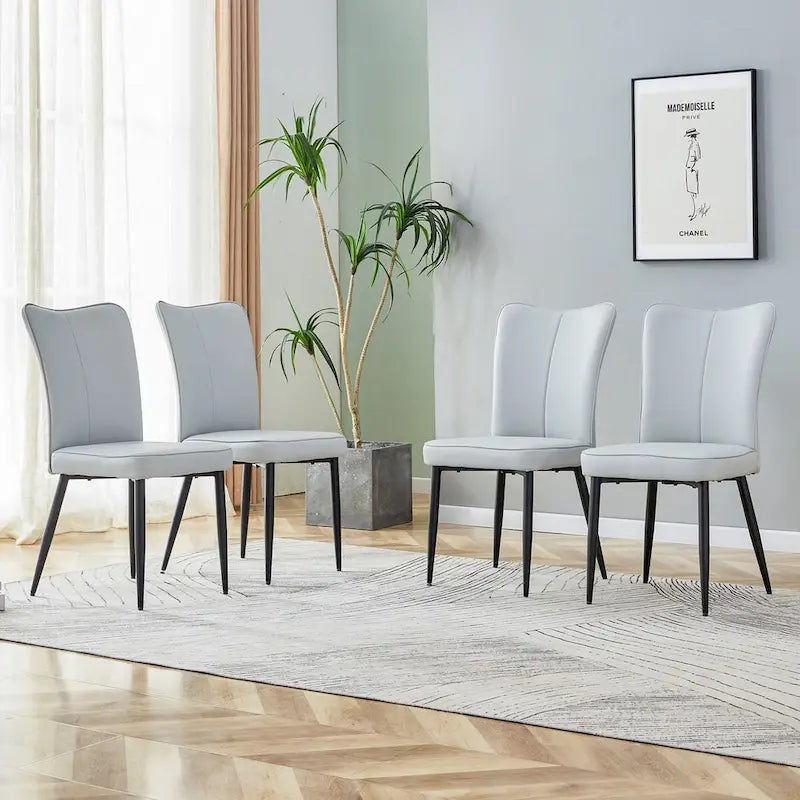 Modern PU Leather Dining Chair