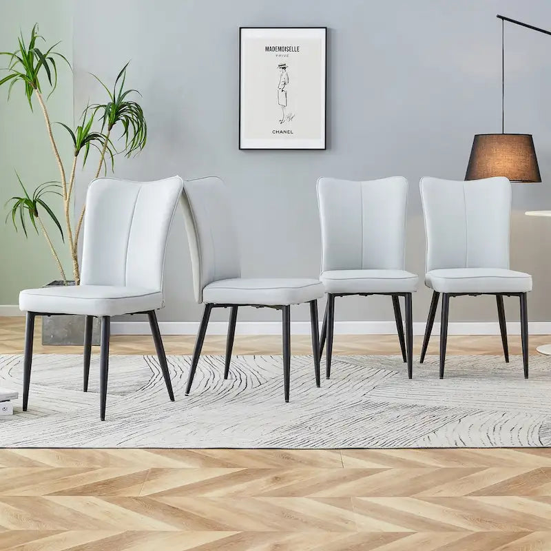 Modern PU Leather Dining Chair