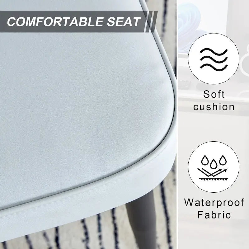 Modern PU Leather Dining Chair