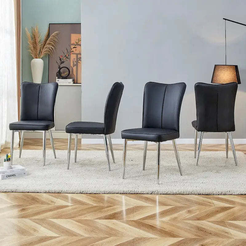 Modern PU Leather Dining Chair