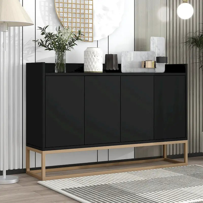 Modern Sideboard Elegant Buffet Cabinet with Large Storage Space